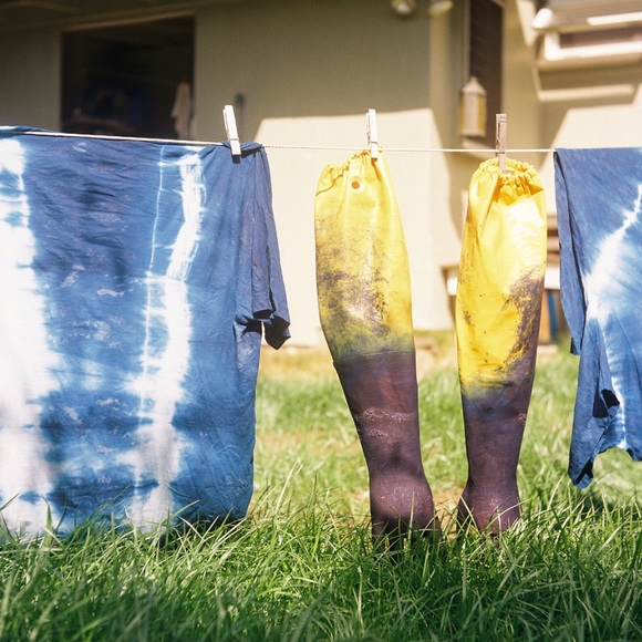 In4mation x Piaandmichio Shibori dyes tshirt - Picture 4 of 6